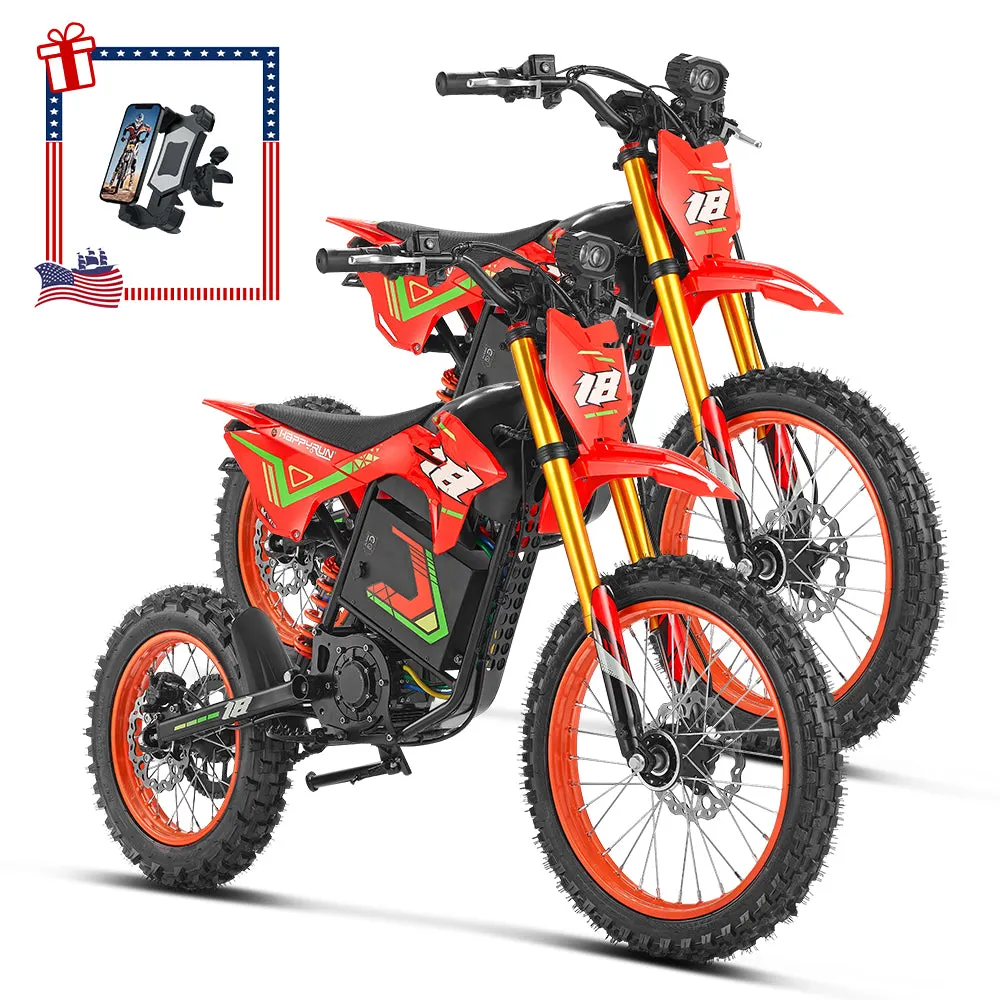 HappyRun F18 2.0 Combo Sale – Two Electric Dirt Bikes