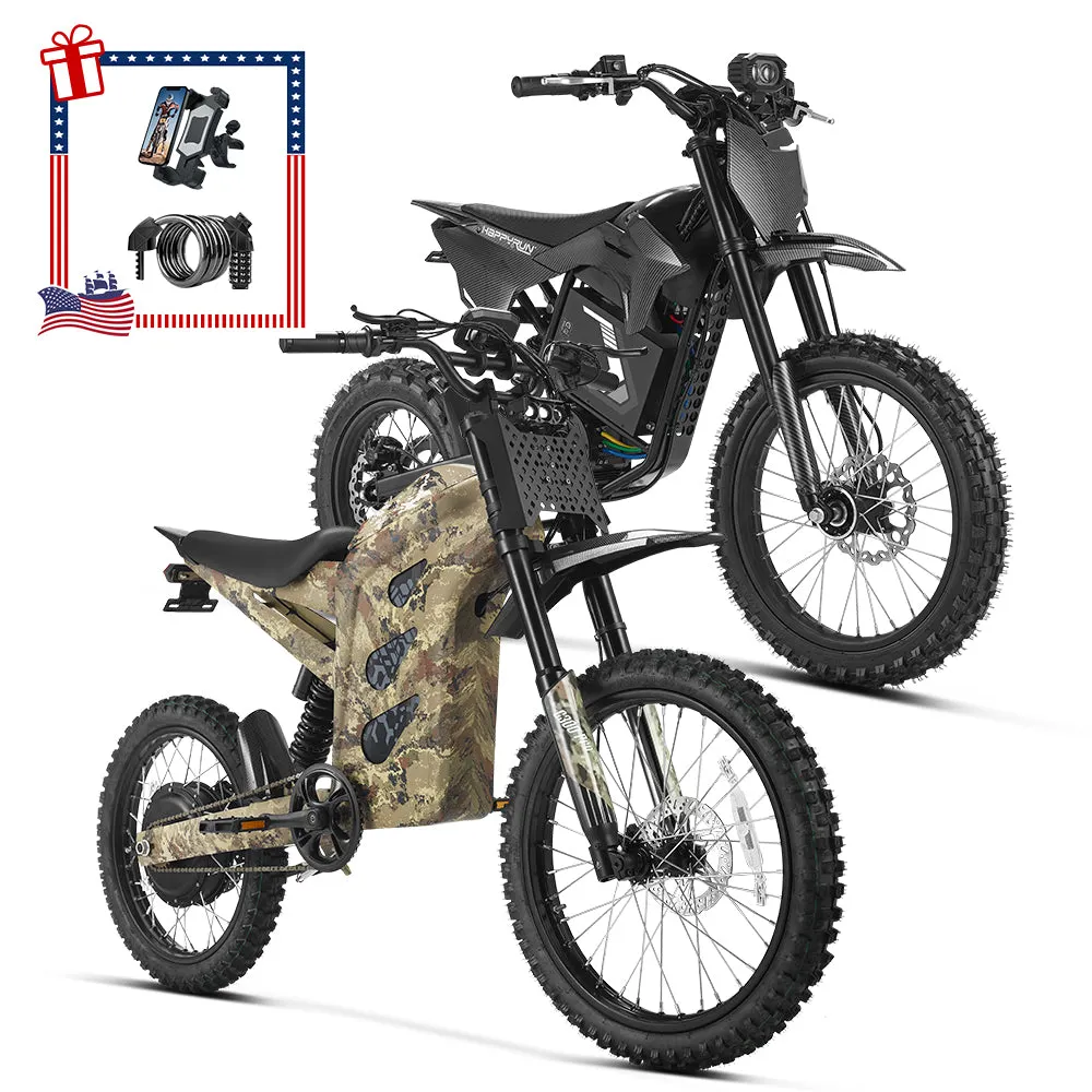 HappyRun Ultimate Dirt E-Bike Combo – F18 2.0 + G300 Pro