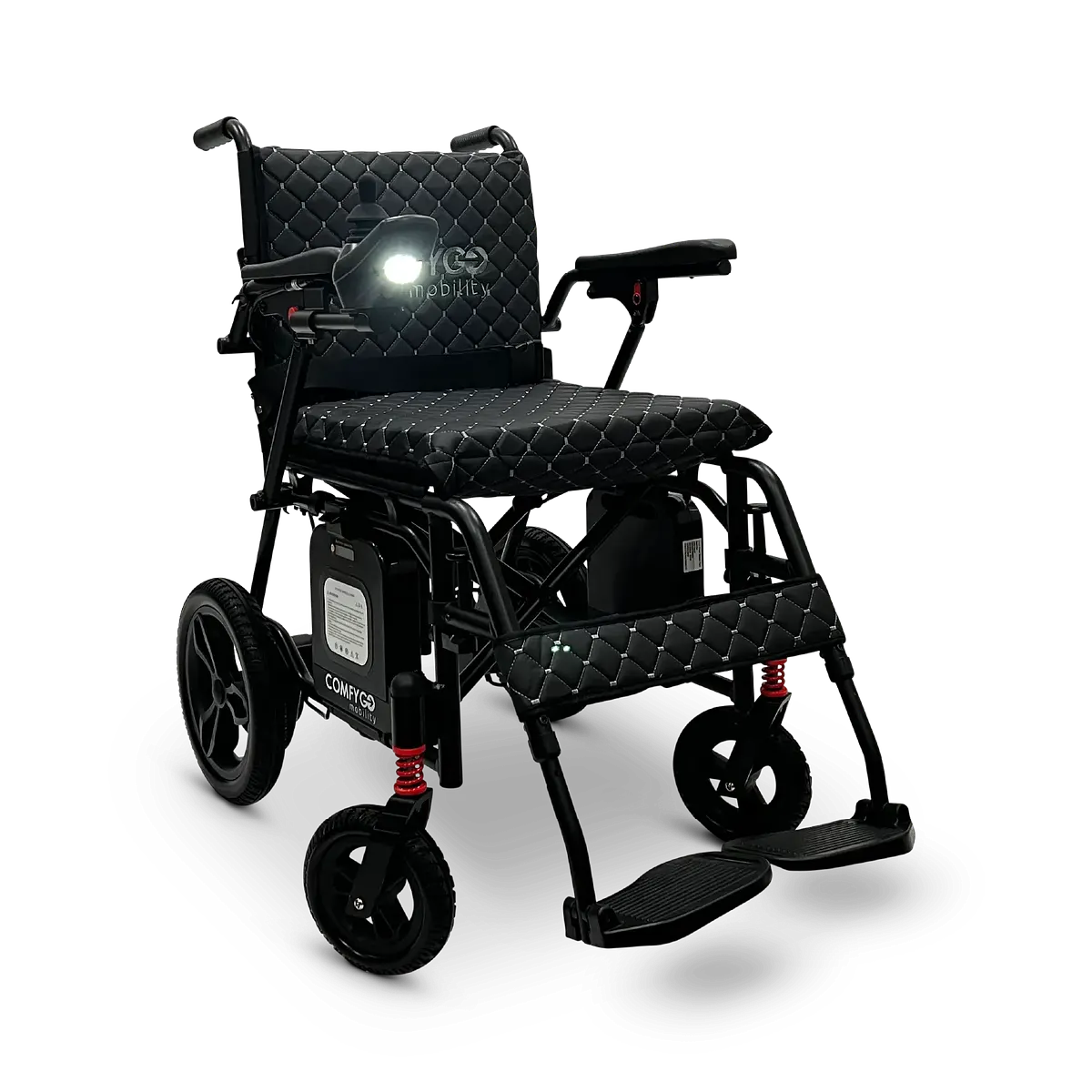 ComfyGo X-7 Ultra-Lightweight Dual Battery Electric Wheelchair