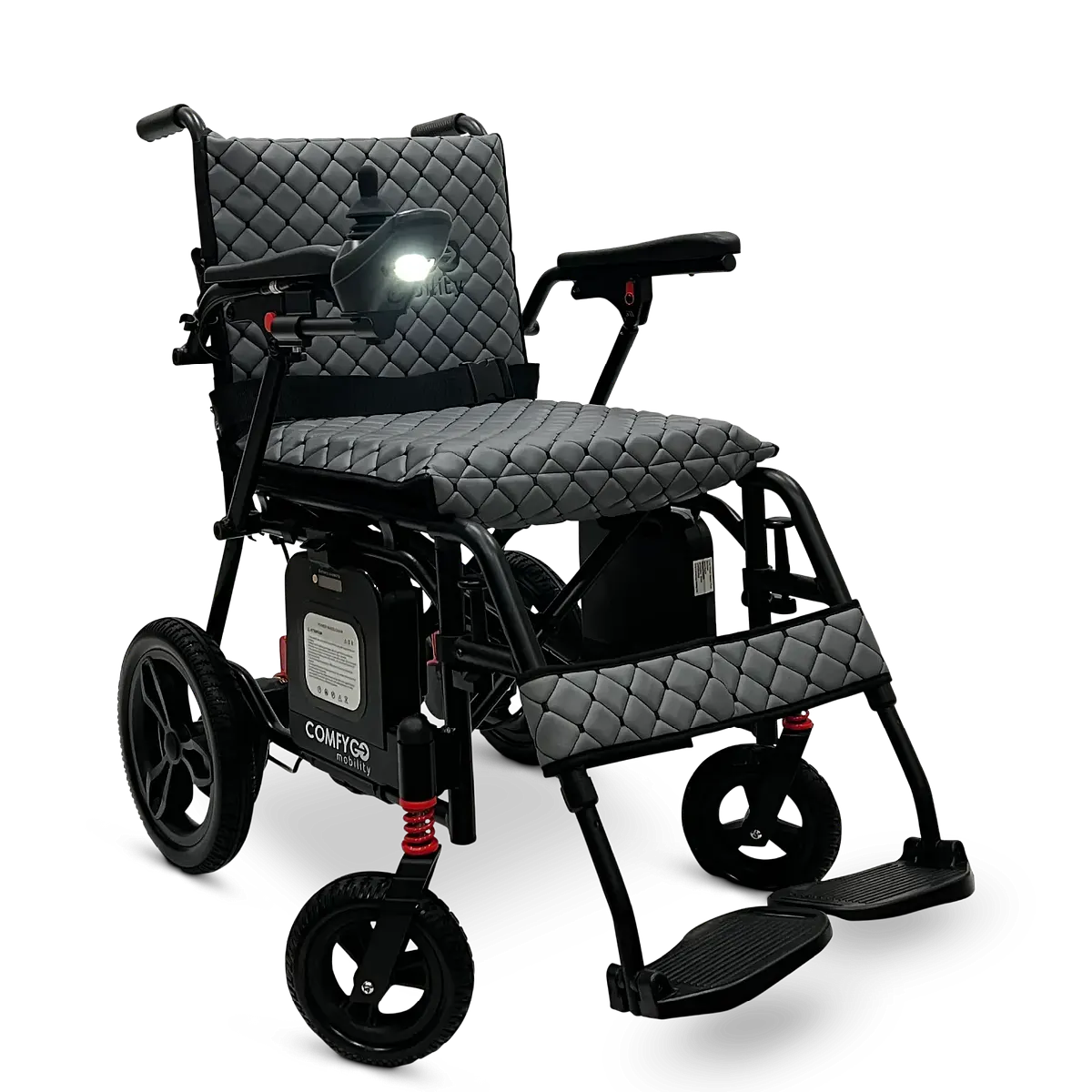 ComfyGo X-7 Ultra-Lightweight Dual Battery Electric Wheelchair