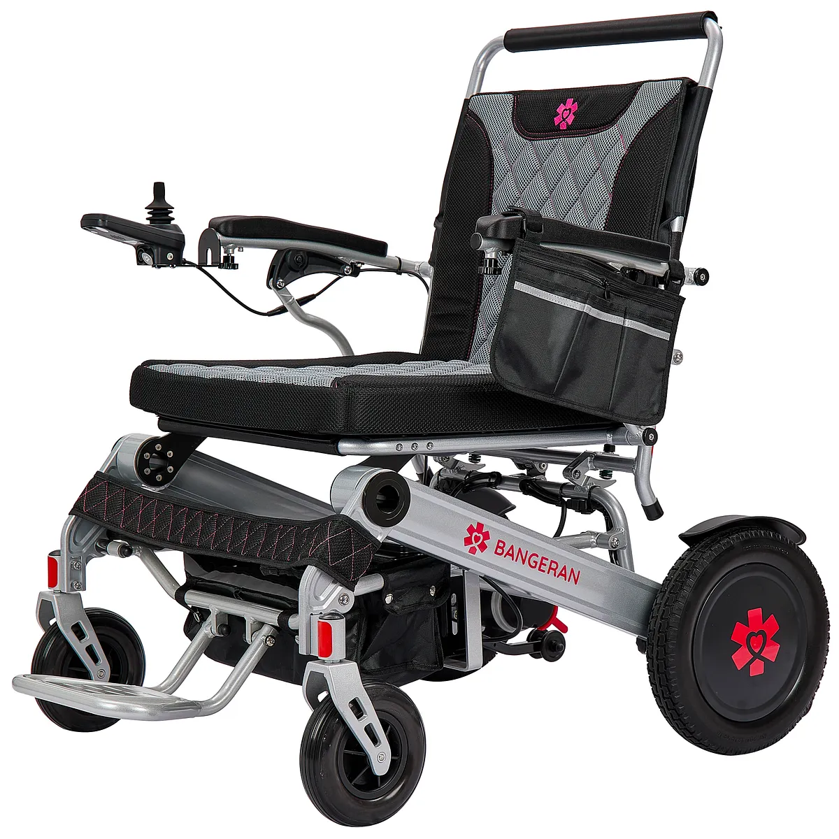 Bangeran Mammoth EX 22" Deluxe Compact Foldable Power Mobility Aid Wheelchair