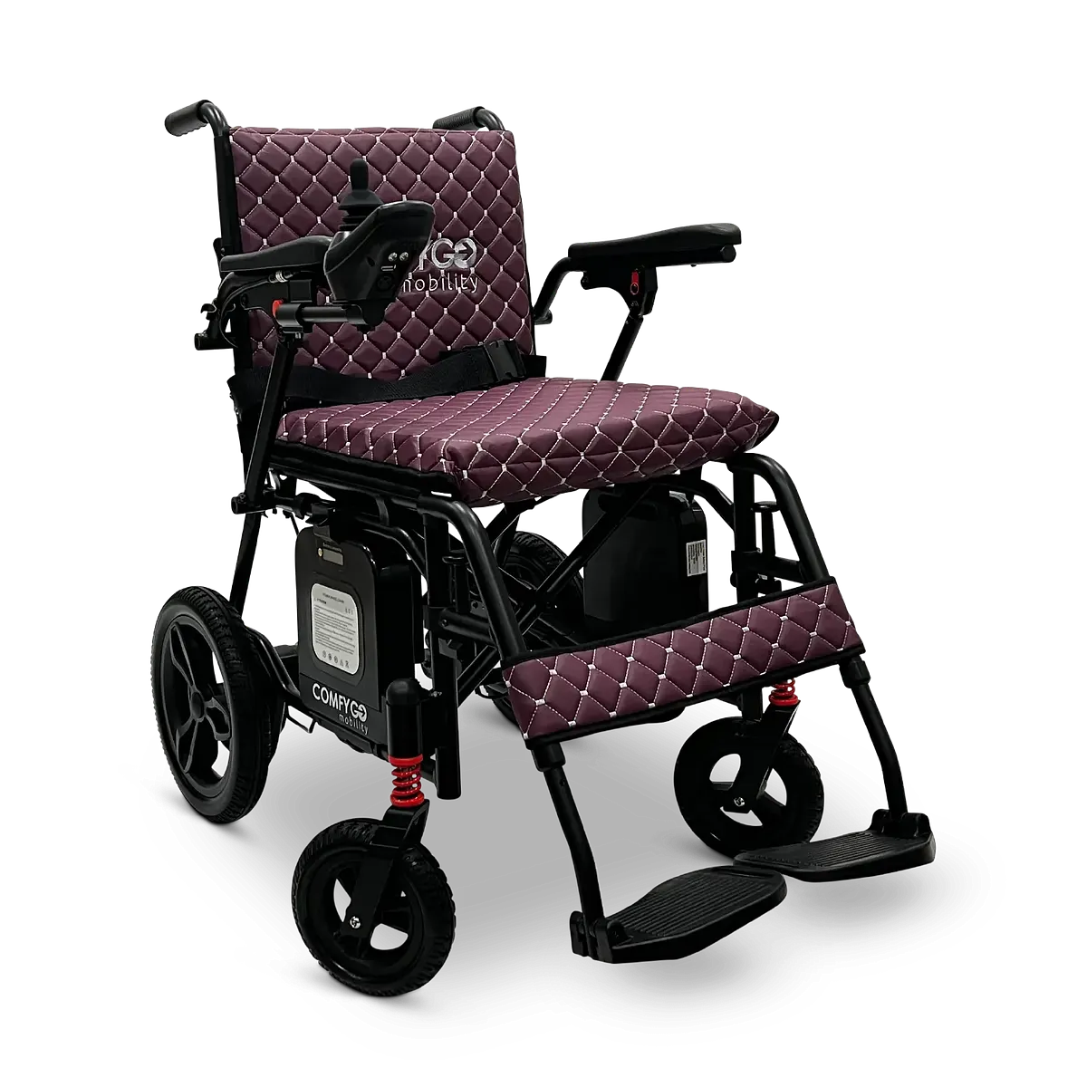 ComfyGo X-7 Ultra-Lightweight Dual Battery Electric Wheelchair