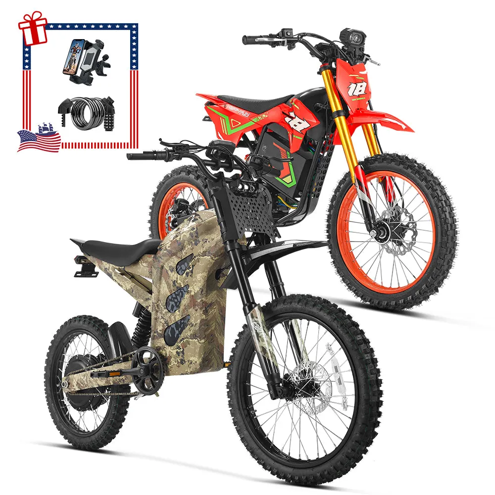 HappyRun Ultimate Dirt E-Bike Combo – F18 2.0 + G300 Pro