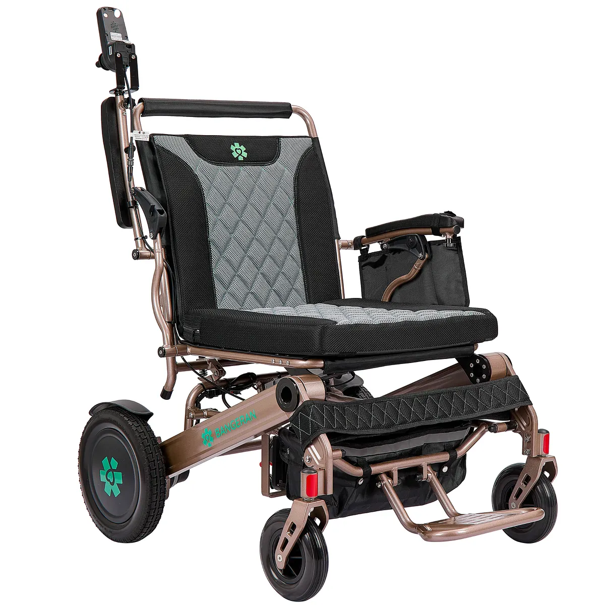 Bangeran Mammoth EX 22" Auto Fold Bariatric Electric Wheelchair