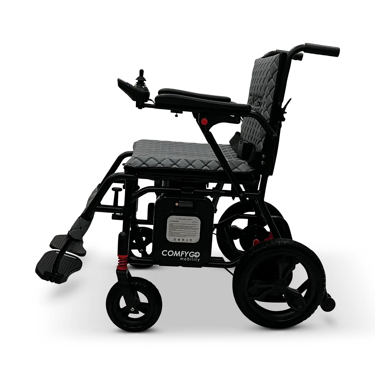 ComfyGo X-7 Ultra-Lightweight Dual Battery Electric Wheelchair