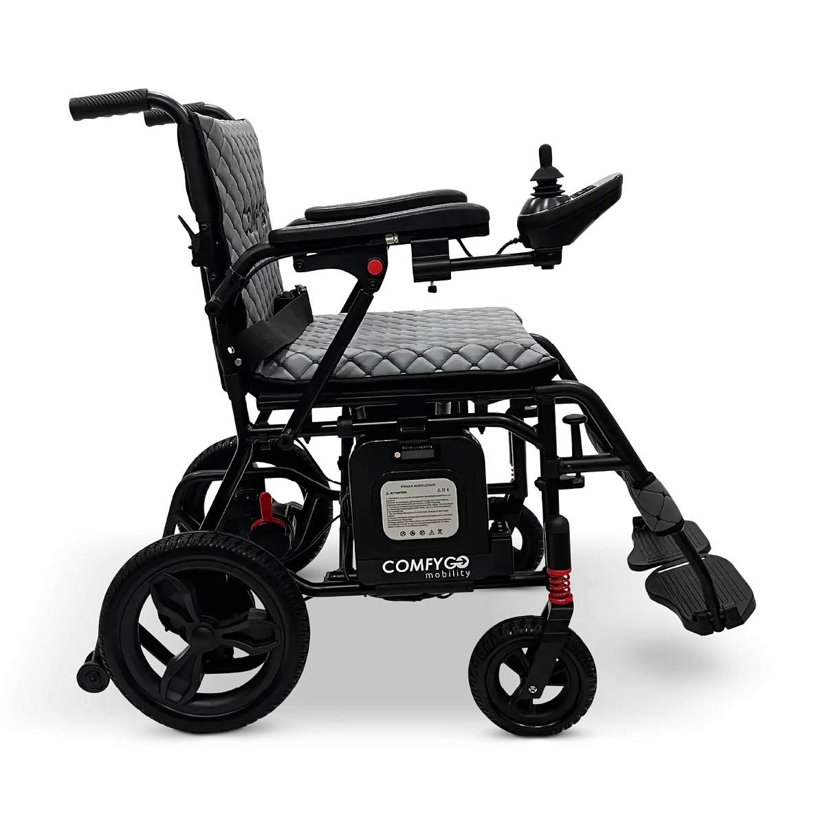 ComfyGo X-7 Ultra-Lightweight Dual Battery Electric Wheelchair