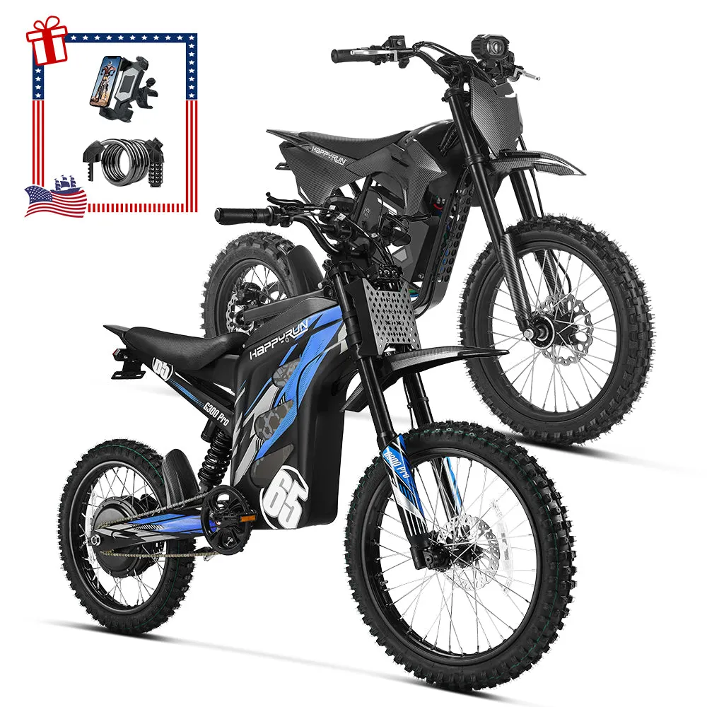 HappyRun Ultimate Dirt E-Bike Combo – F18 2.0 + G300 Pro