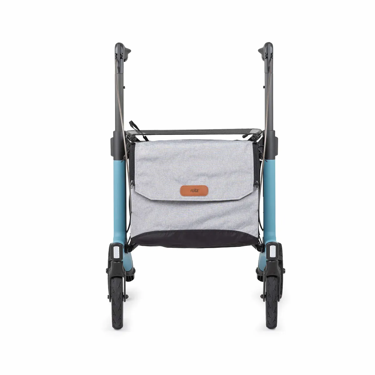 Rollz Flow Lightweight Aluminum Rollator Walker with Seat