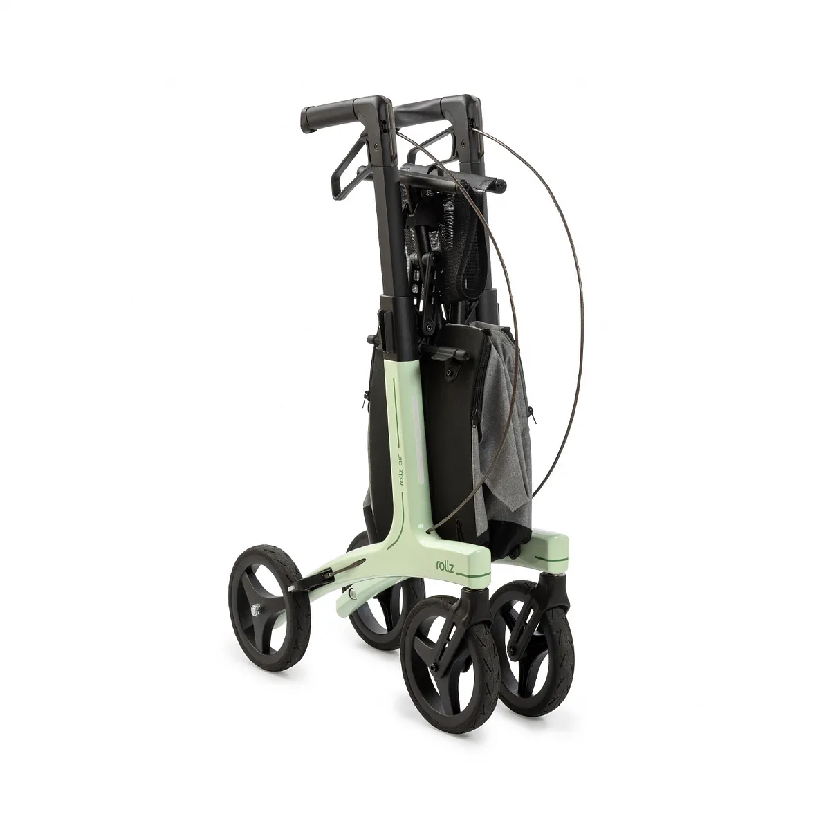 Rollz Air Ultralight Carbon Fiber Rollator Walker with Seat