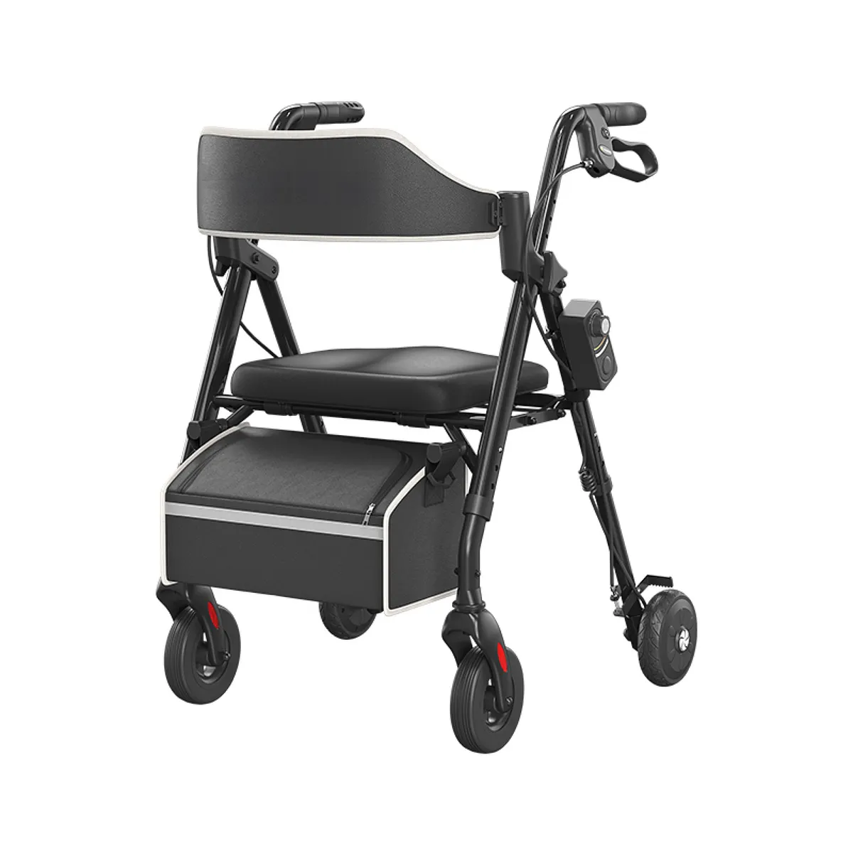Vocic Z63 Adjusta-Speed Rollator Walker with Adjustable Resistance