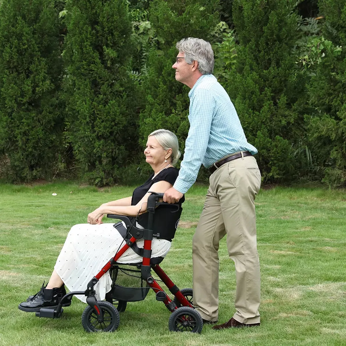 Vocic Z51 Shift Combo 2-in-1 Rollator & Transport Chair