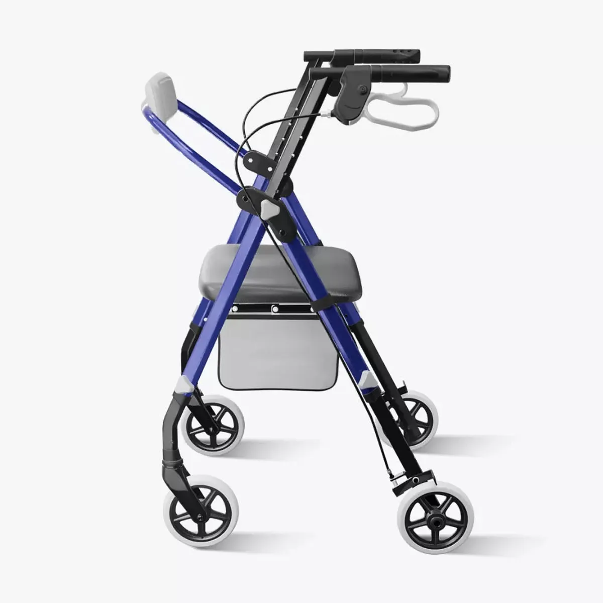 Vocic Z11 Standard Rollator Walker with Padded Seat
