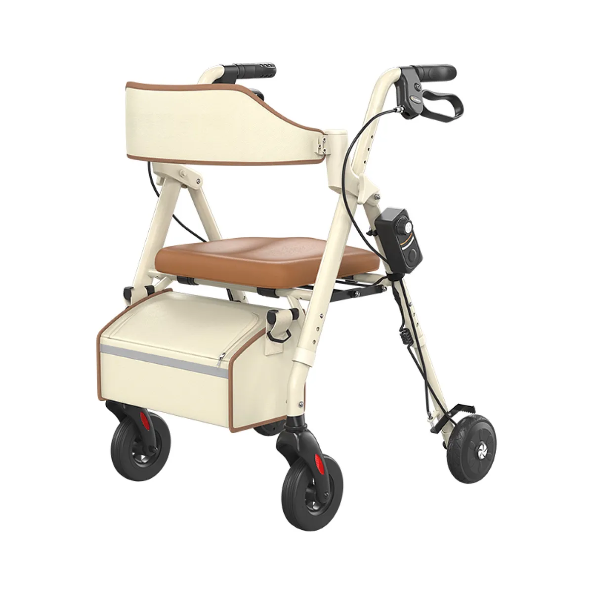Vocic Z63 Adjusta-Speed Rollator Walker with Adjustable Resistance