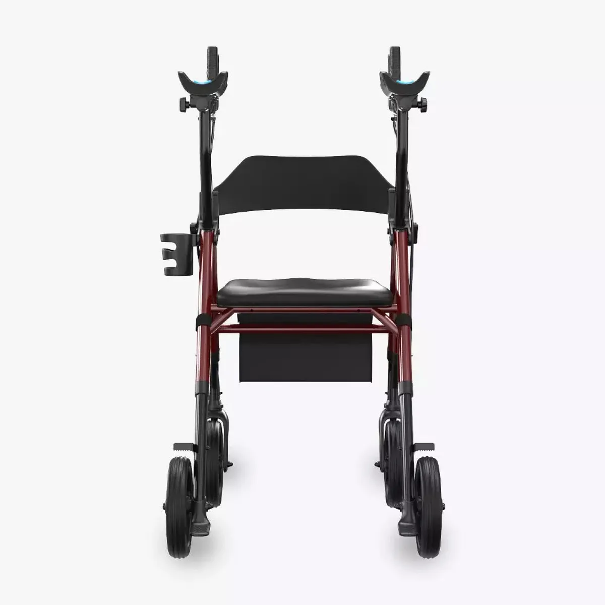 Vocic Z22 Upright Rollator Walker with Adjustable Armrests