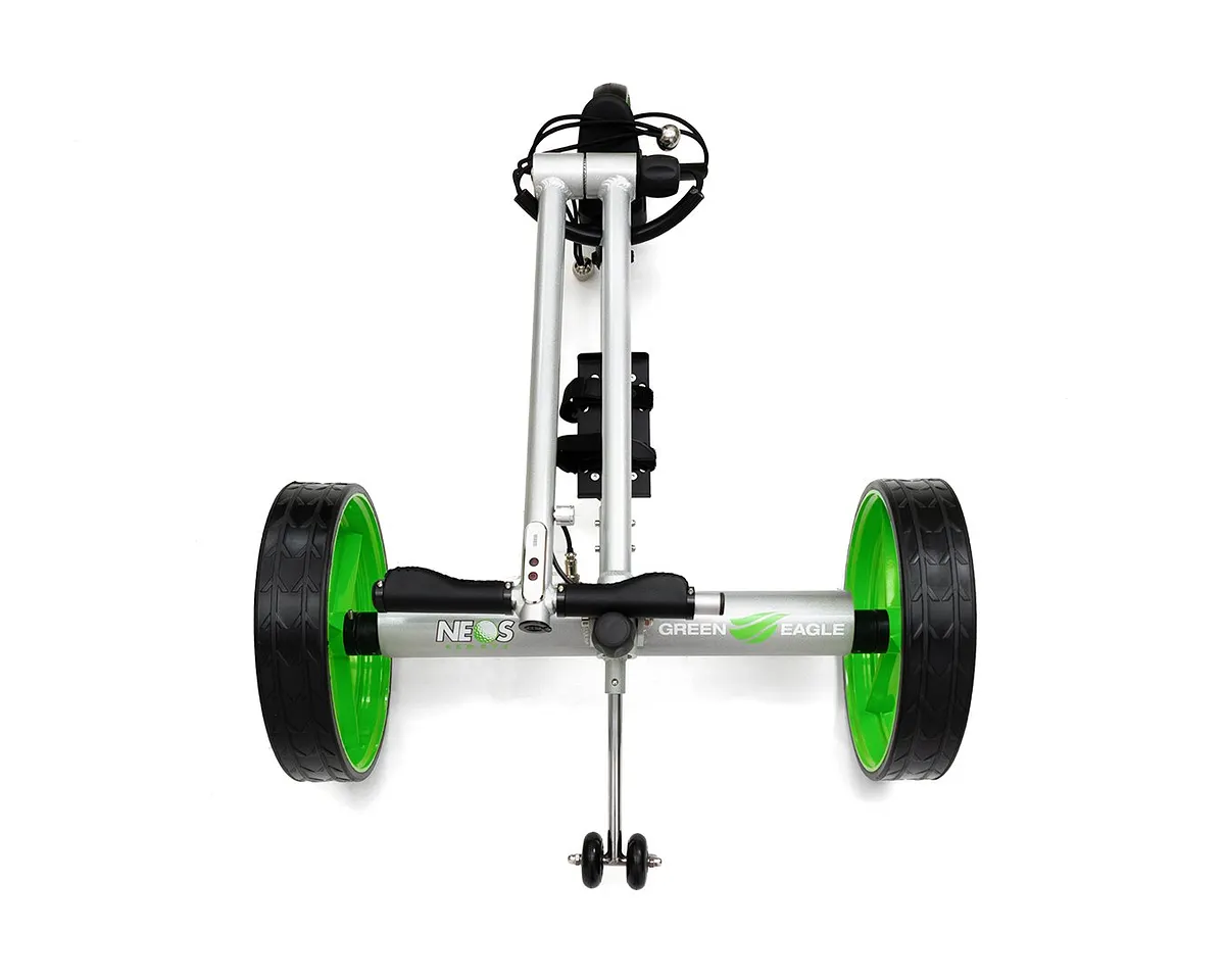 Green Eagle NEOS Foldable Remote Control Electric Golf Push Cart