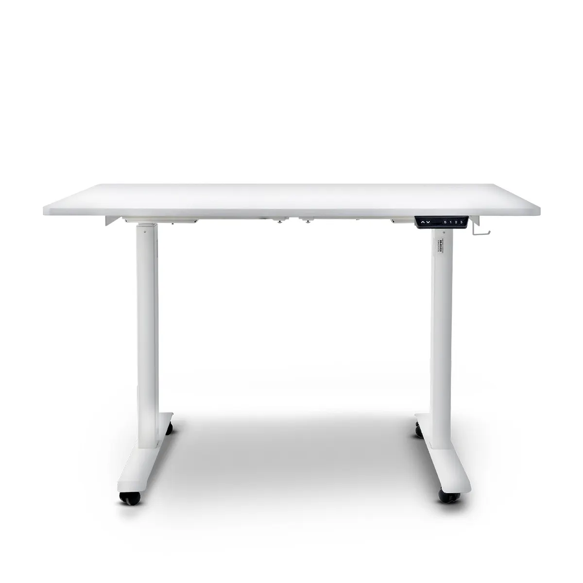 SuperHandy Electric Standing Desk, 48" x 30", Pristine White - GUT151