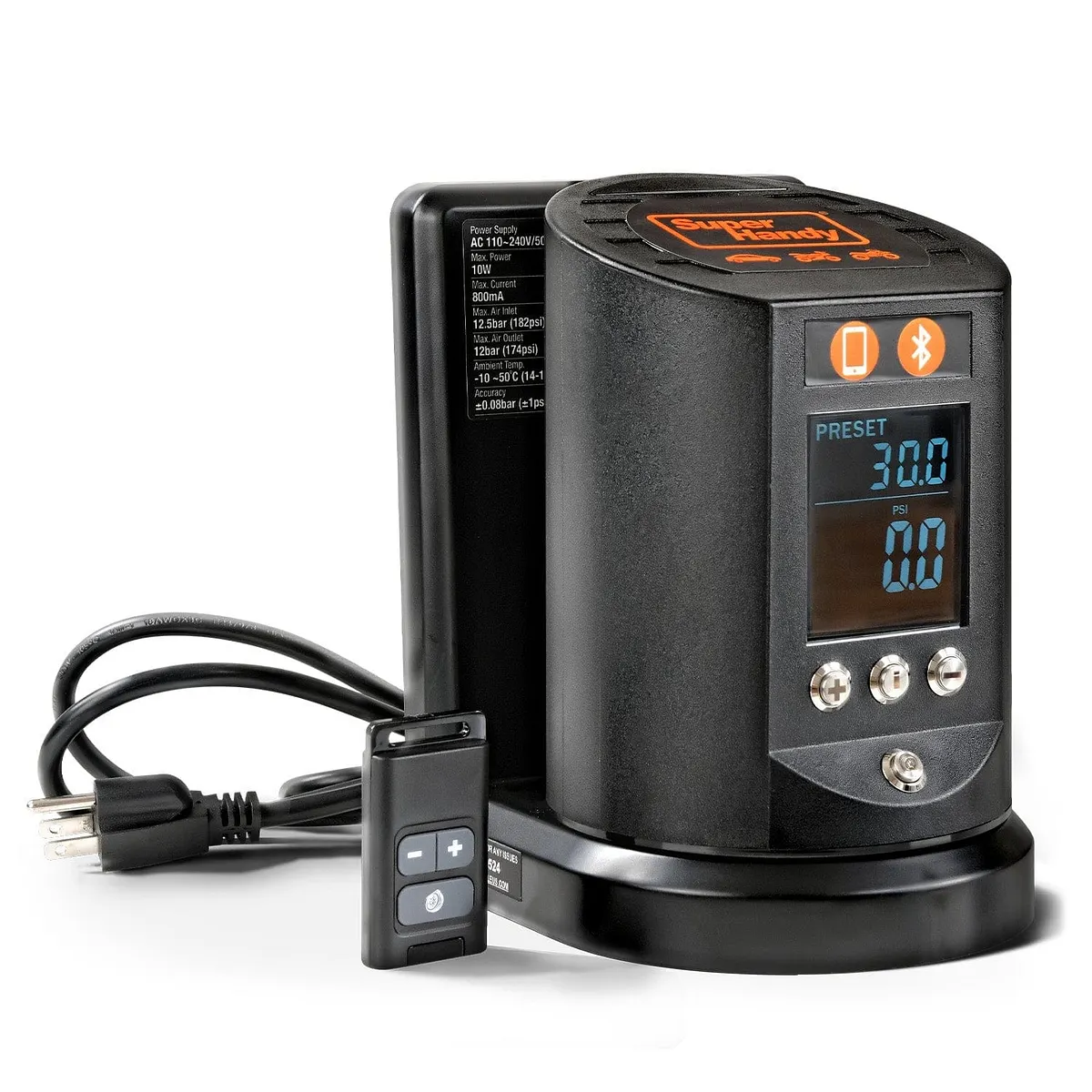 SuperHandy Automatic Tire Inflator for Cars, Trucks & Off-Road Vehicles - GUT160
