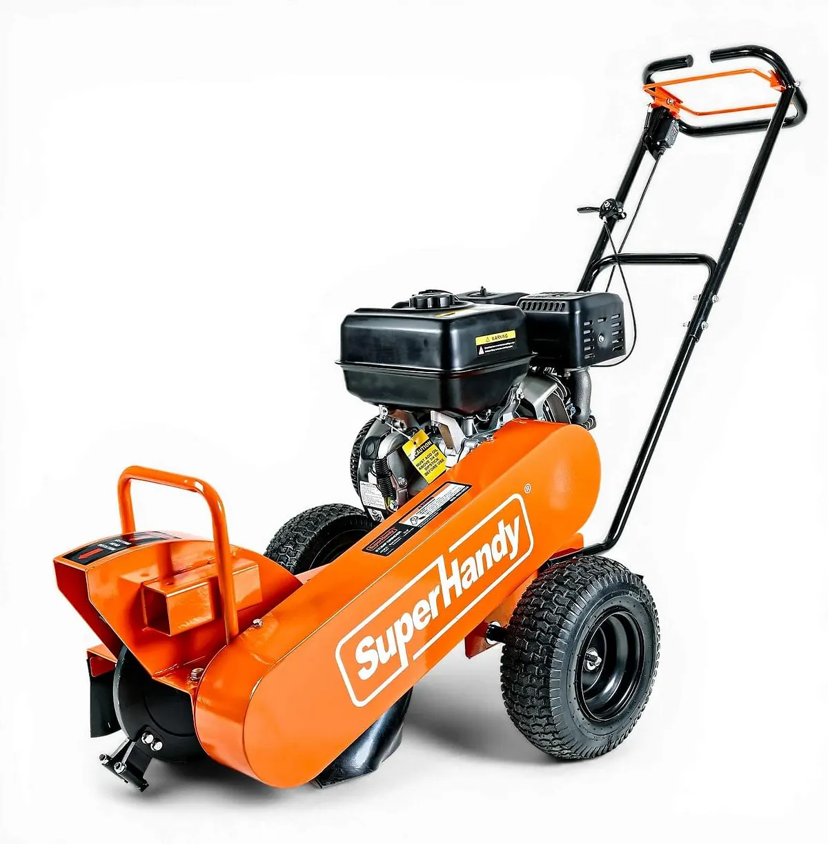 SuperHandy 15HP Gas Powered Stump Grinder, 420cc, 8 Carbide Teeth - GUO151