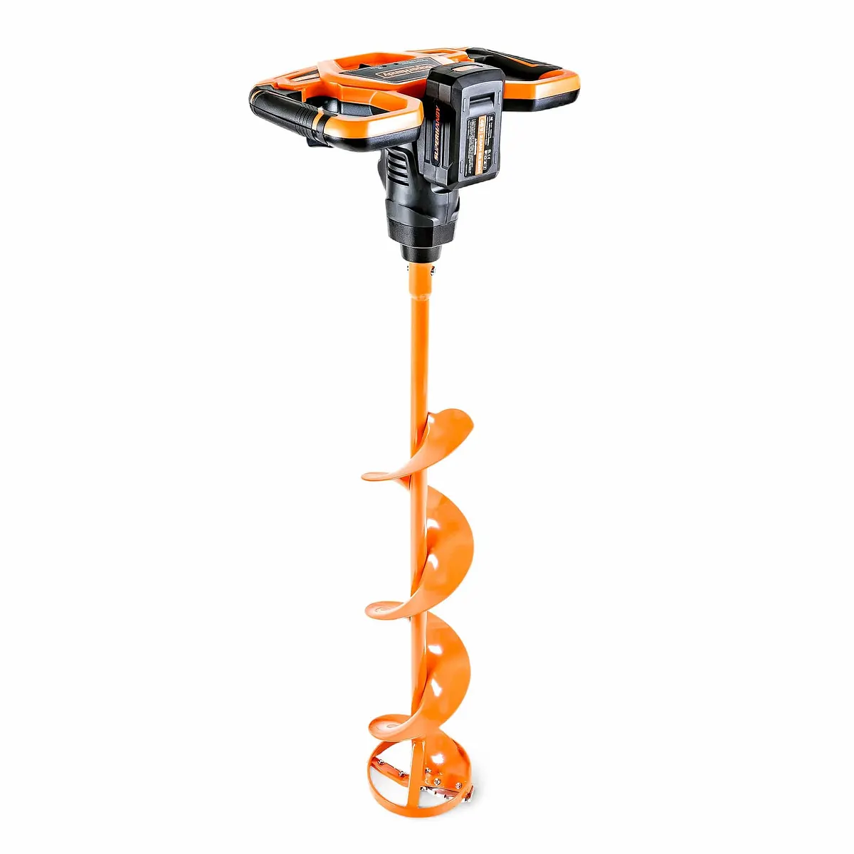 SuperHandy 48V Cordless Ice Auger with 8" Steel Bit - GUT187
