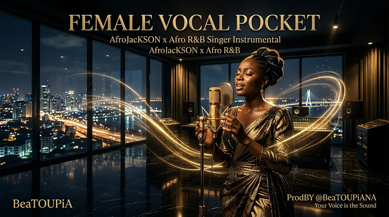 Project preview of FreeBEAT: Female Vocal Pocket AfroJacKSON x Afro R&B Singer Instrumental