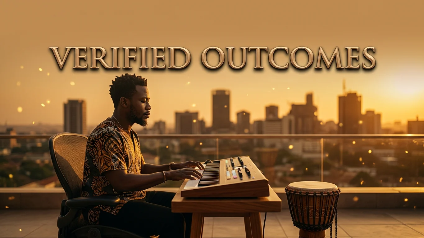 Project preview of FreeBEAT: Verified outcomes commercial AfroJackSON x Afropop blends instrumental