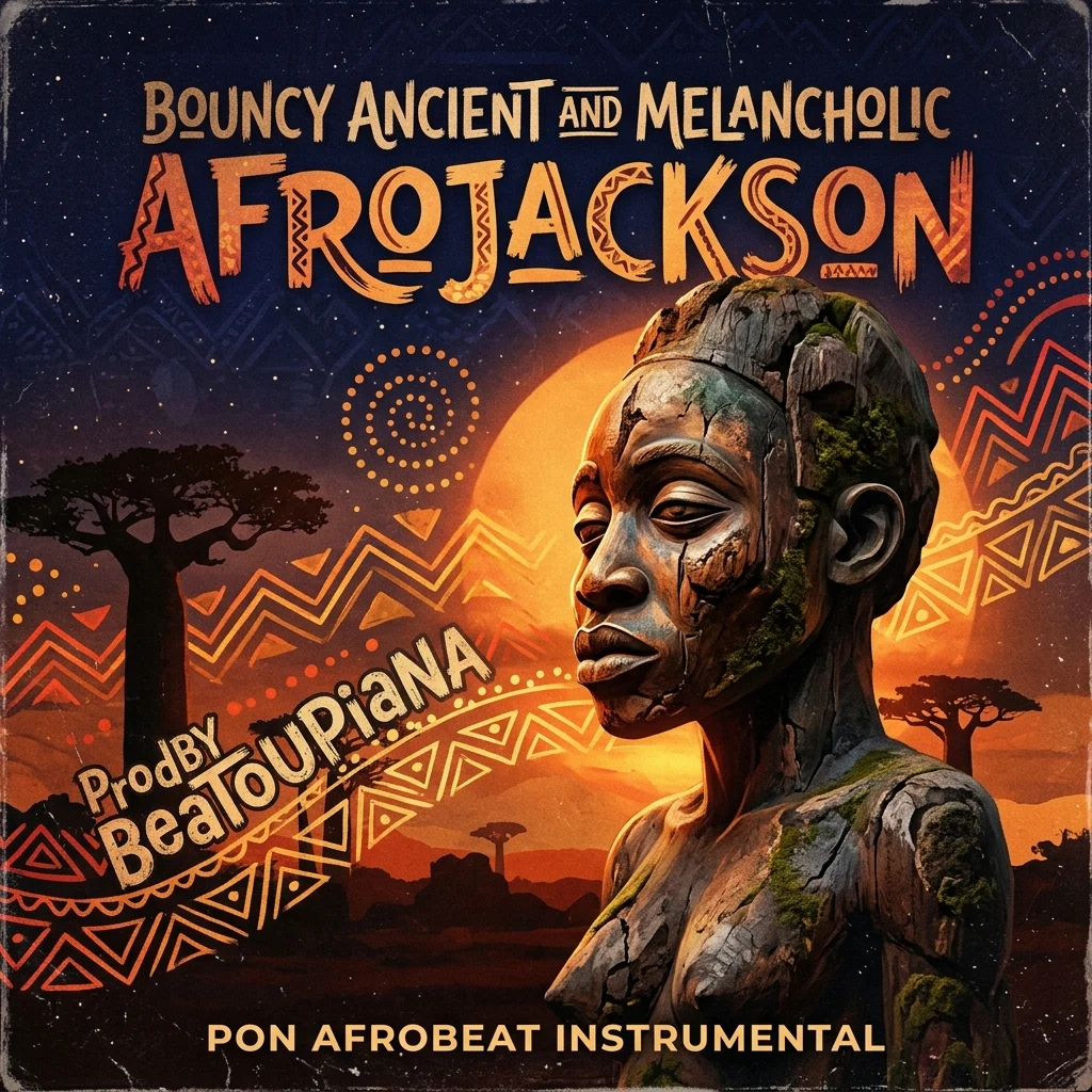 Project preview of FreeBEAT: Bouncy Ancient and Melancholic AfroJacKSON pon Afrobeat instrumental