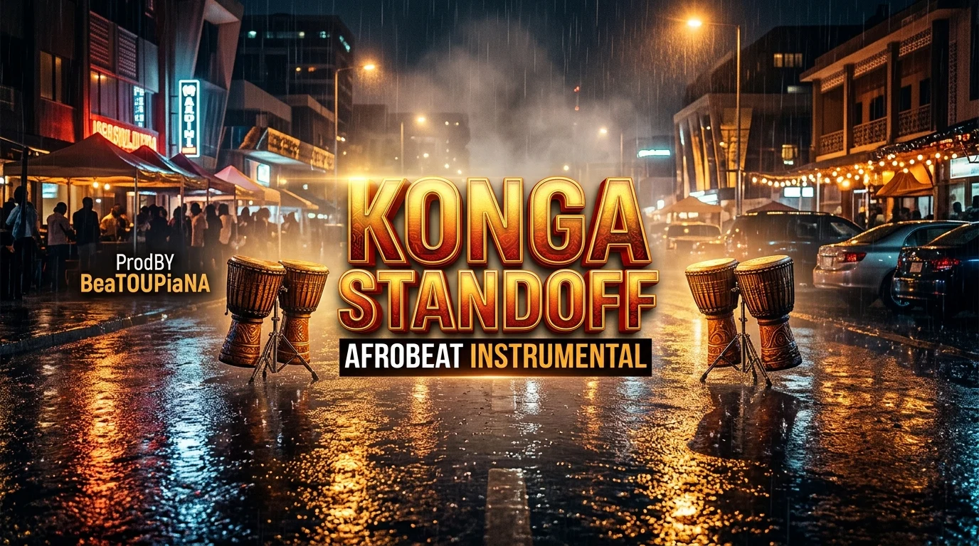 Project preview of FreeBEAT: Wet Asphalt Commercial AfroJaCKSON X AfroBeat Konga Standoff