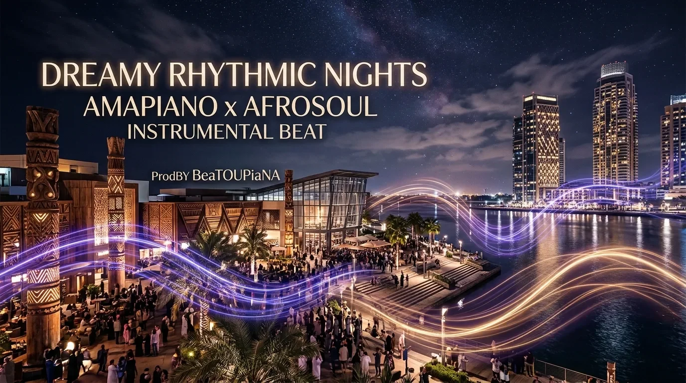 Project preview of FreeBEAT: Dreamy Rhythmic Nights Amapiano x AfroSOUL Instrumental Beat
