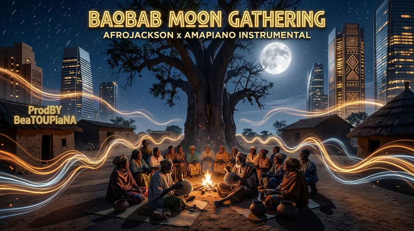 Project preview of FreeBEAT: Baobab Moon Gathering AfroJacKSON x Amapiano Instrumental