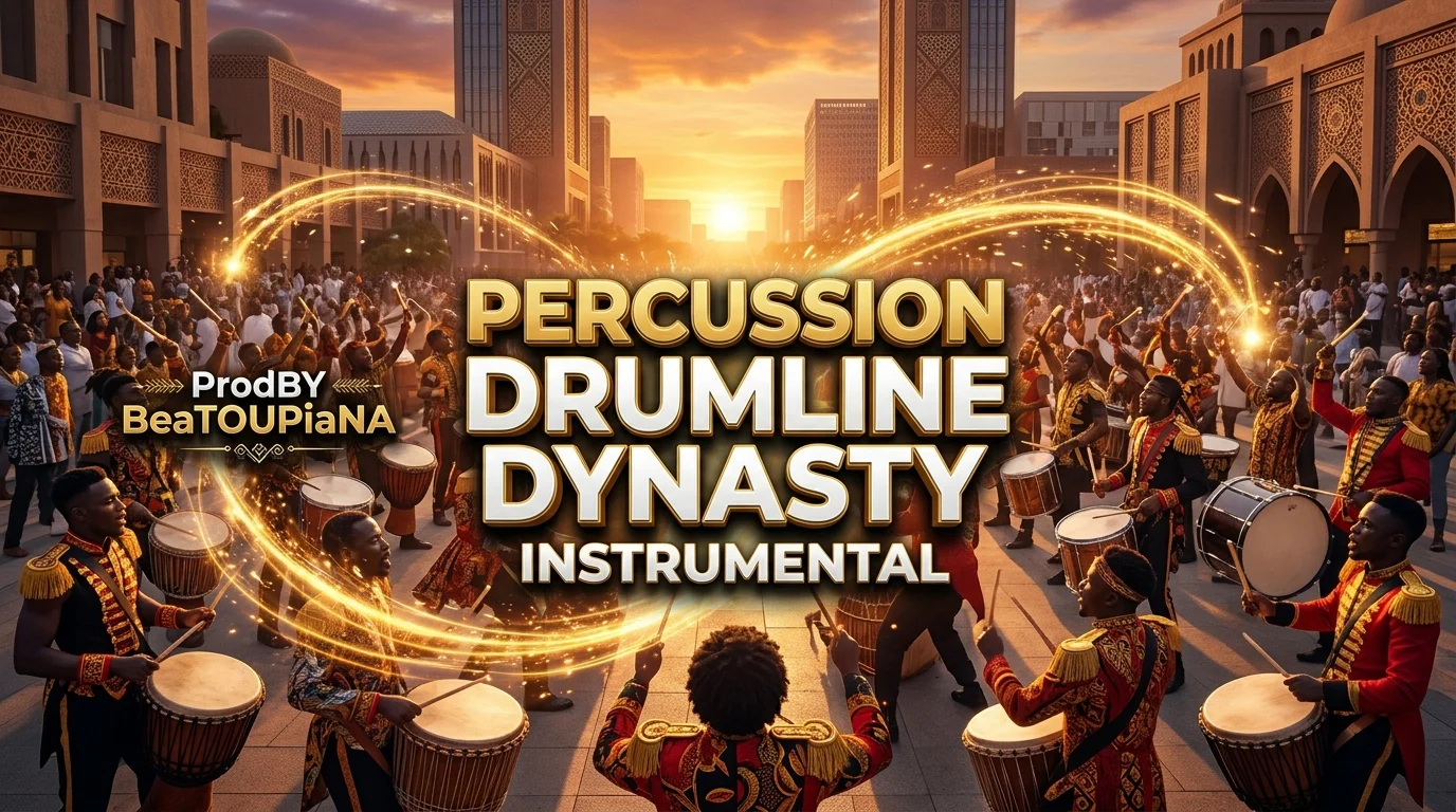Project preview of FreeBEAT: Percussion Drumline Dynasty AfroJaCKSON x Afrobeat Love Instrumental