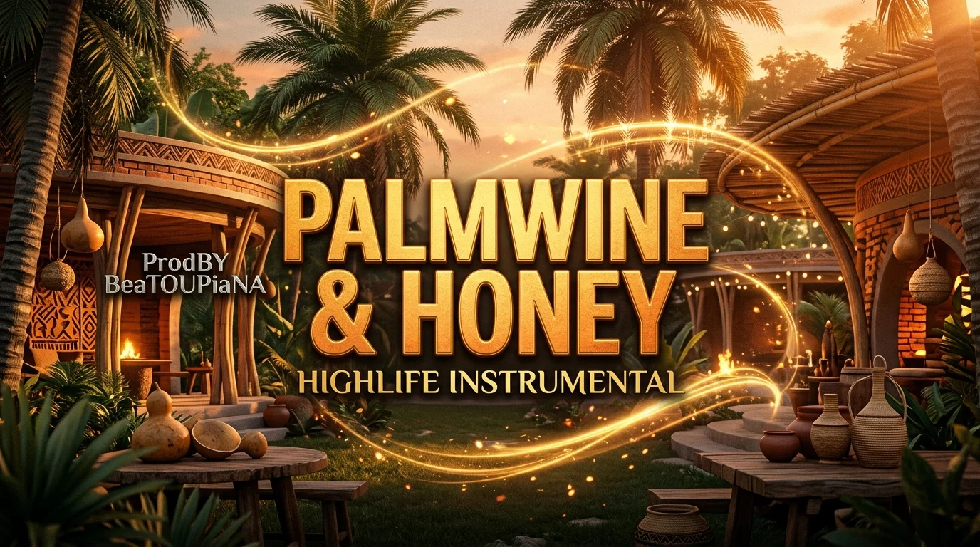 Project preview of FreeBEAT: PALMWINE & Honey Afropop x Highlife Feel Good Instrumental Beat