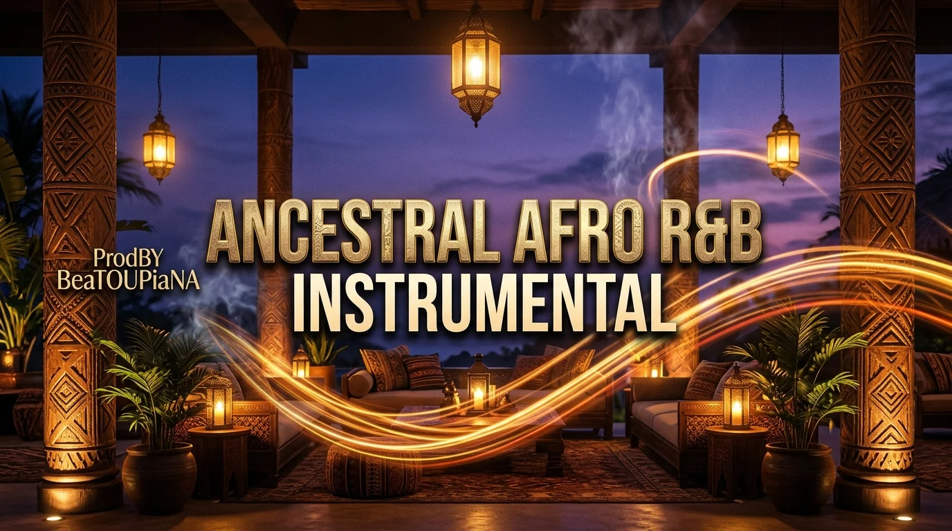 Project preview of Ancestral Afro R&B and slow jam beats AfroBEATS x AfroSoul Instrumental