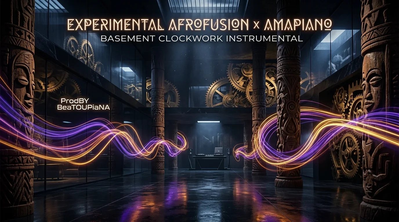 Project preview of FreeBEAT: Experimental AfroFUSION x Amapiano Basement Clockwork Instrumental