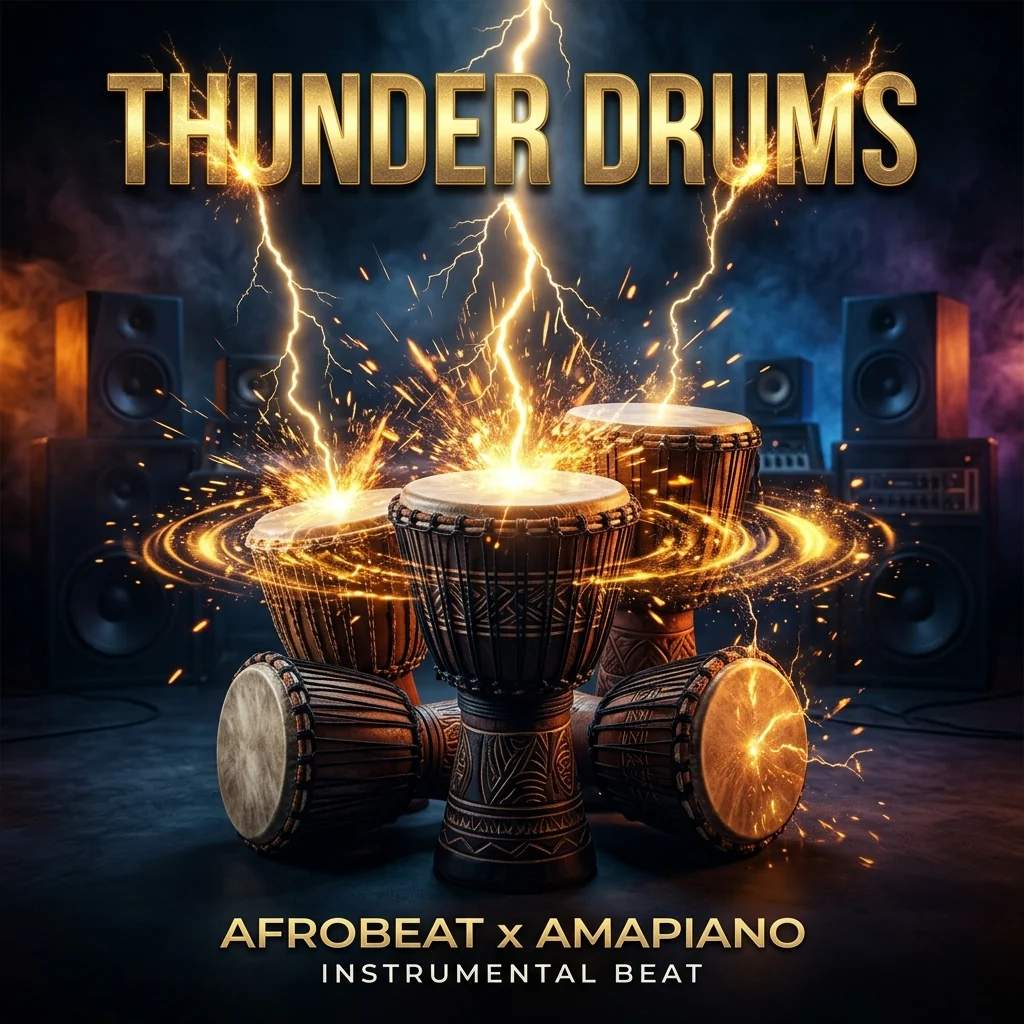 Project preview of FreeBEAT: Thunder Drums Afrobeat x Amapiano Instrumental Beat
