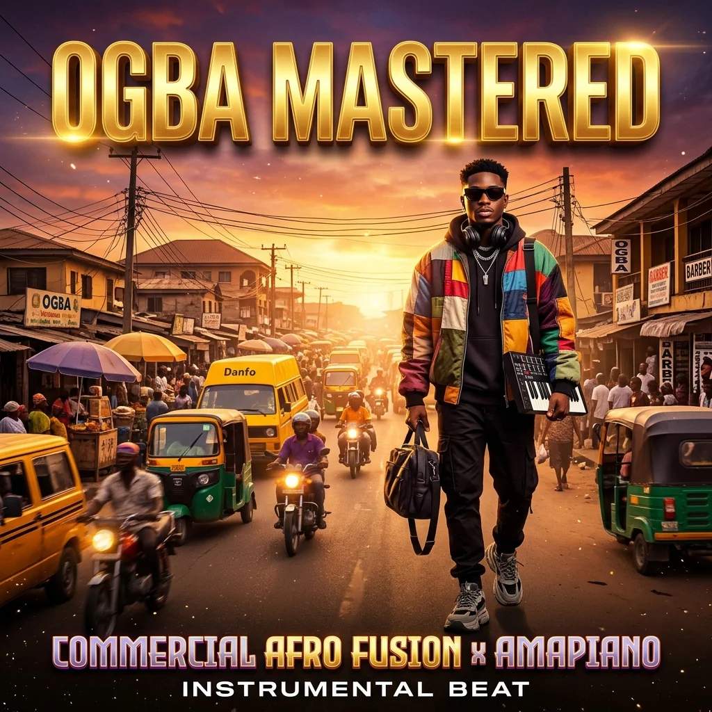 Project preview of FreeBEAT: Ogba Mastered Commercial Afro FUSION x Amapiano Instrumental Beat