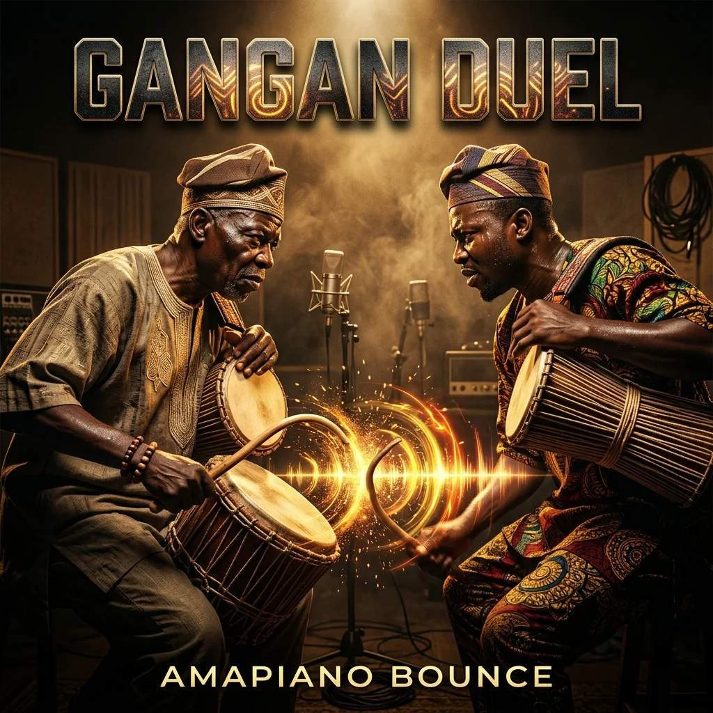 Project preview of FreeBEAT: Gangan Duel with vocal Hook Amapiano Bounce Instrumental