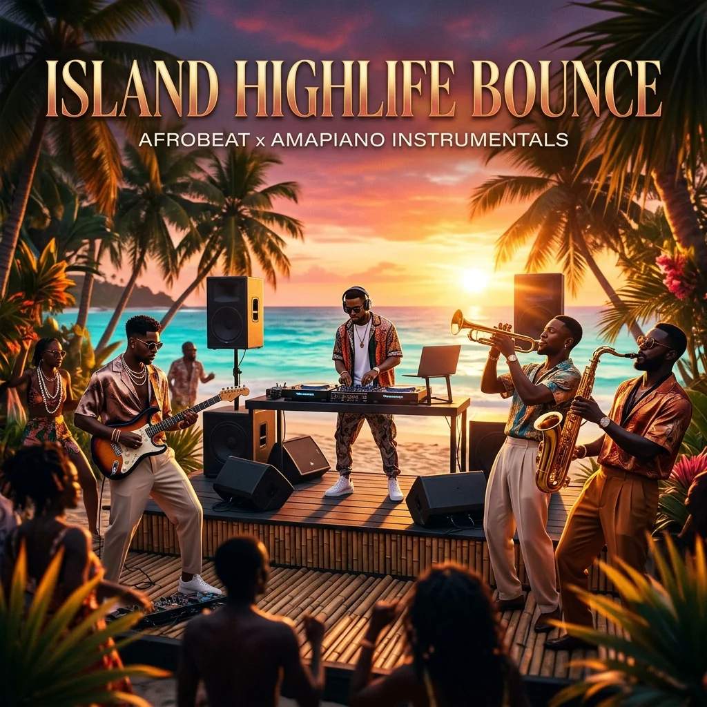 Project preview of FreeBEAT: Island Highlife Bounce Afrobeat x Amapiano Instrumental Beat