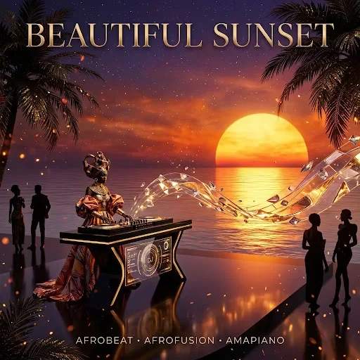 Project preview of FreeBEAT: Beautiful Sunset Afrobeat x Afrofusion x Amapiano Instrumental Beat