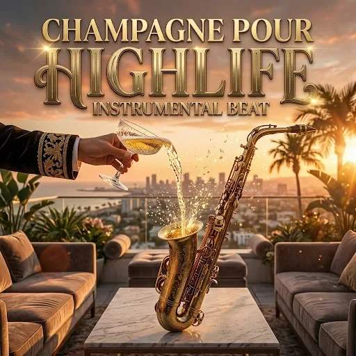 Project preview of FreeBEAT: Champagne pour Highlife Instrumental Beat
