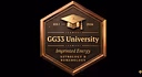 GG33 University logo