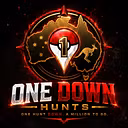 ONE DOWN HUNTS logo