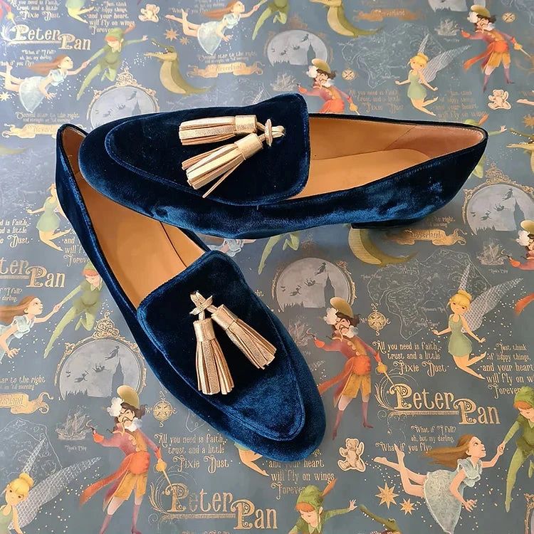 Retro Flat Slip-On Loafers