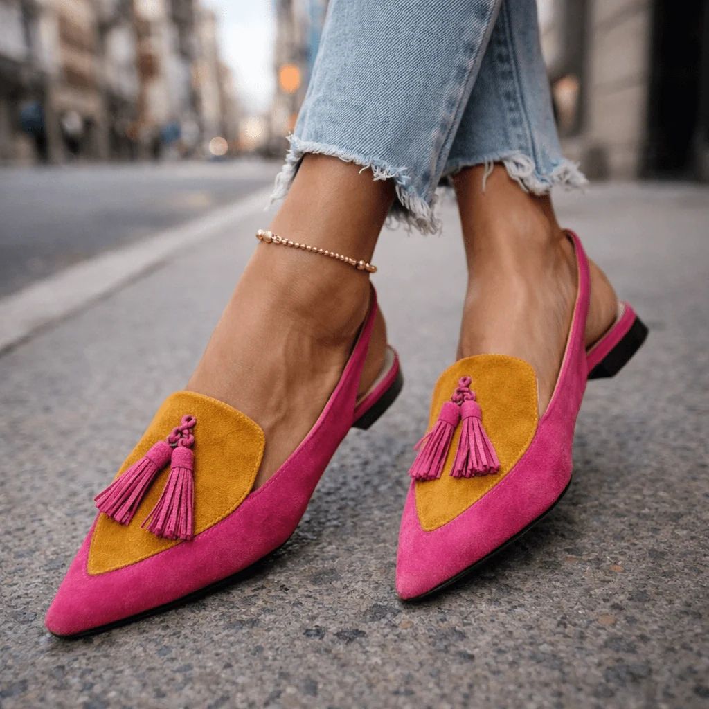 Sofia | Handcrafted Strappy Sandals with Tassels