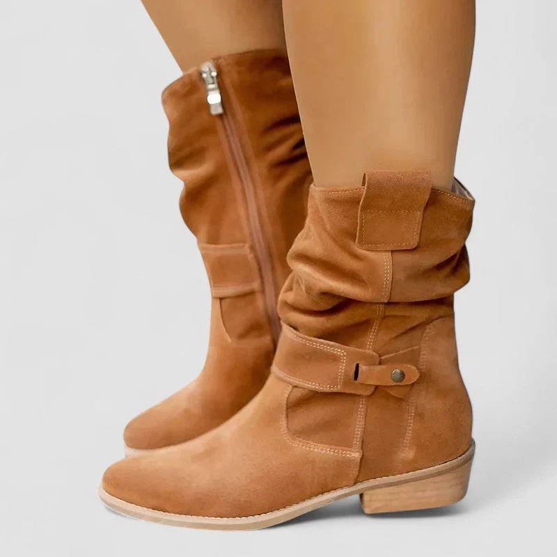 Elisabetta | Slouch Western Boots