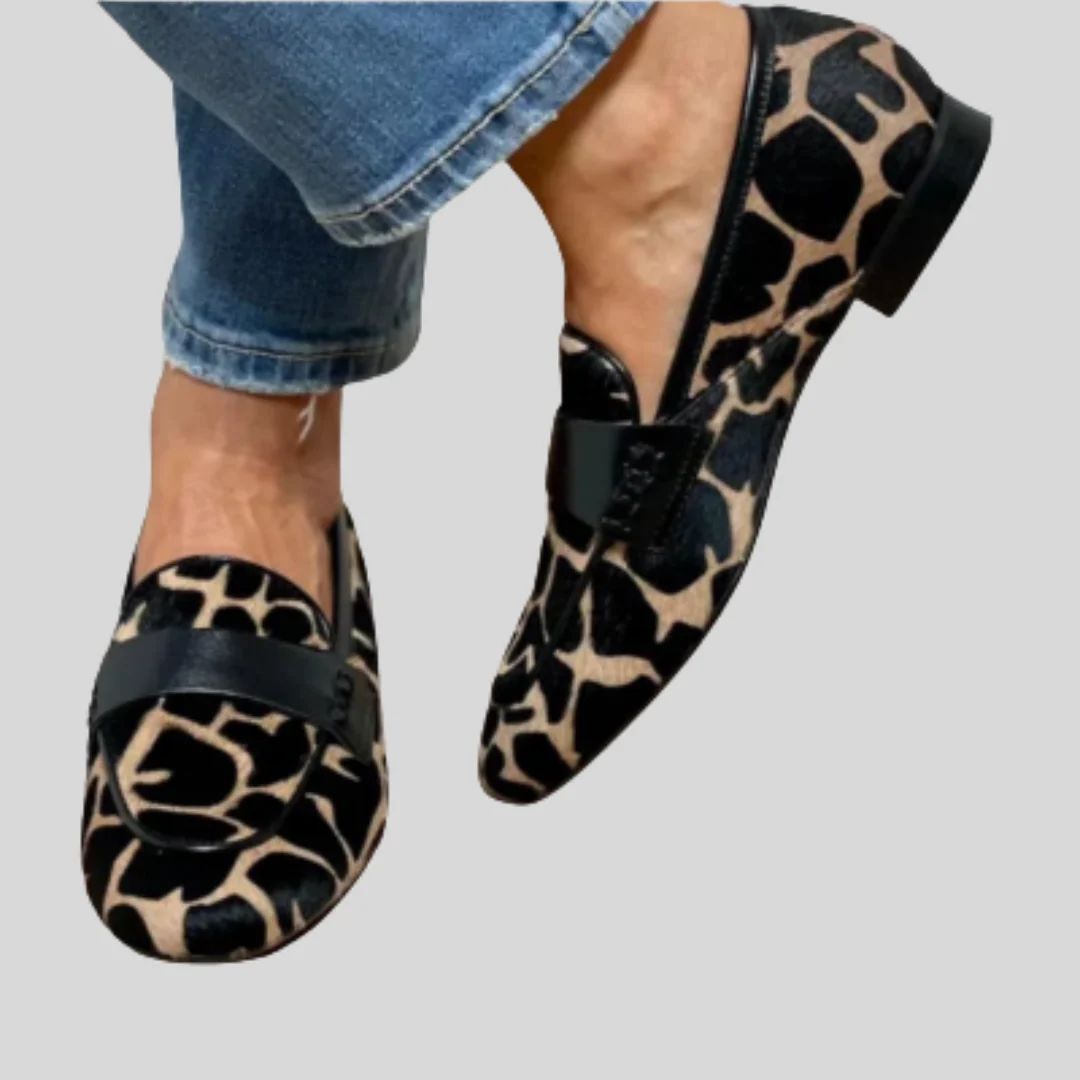 Isabella | Leopard-Print Loafers