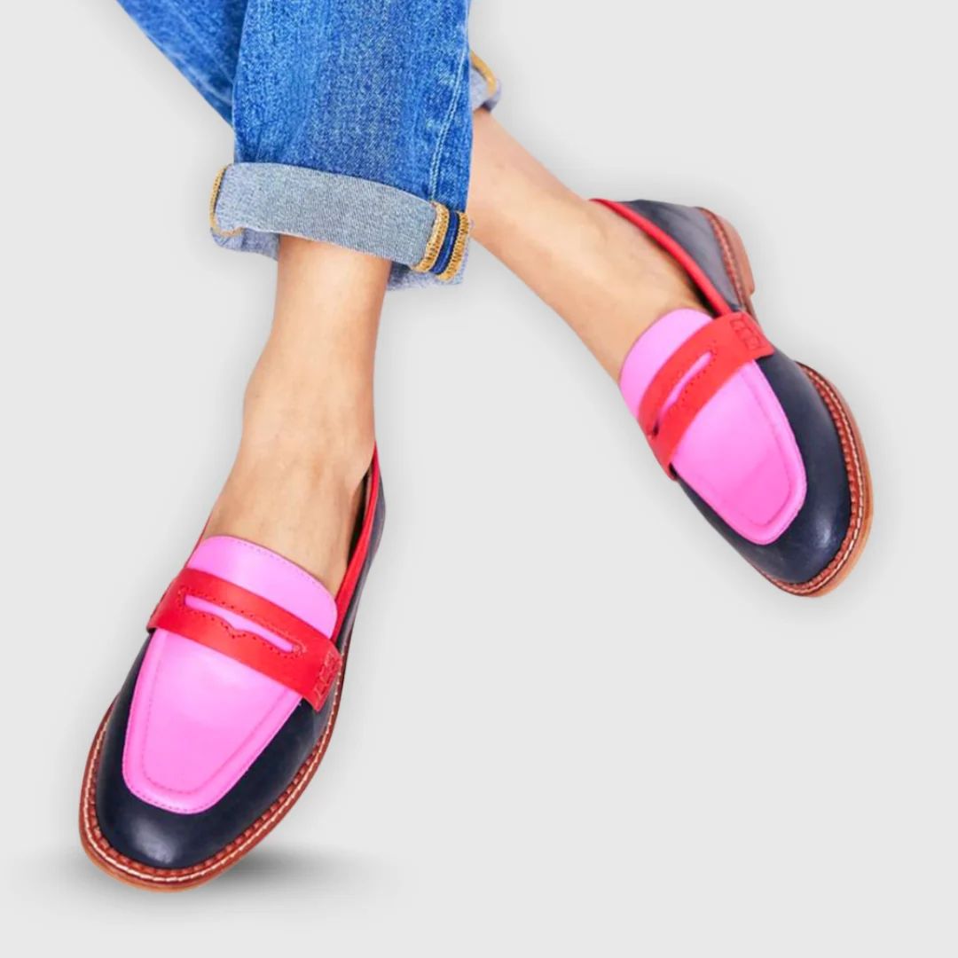 Greta | Contrast Loafers
