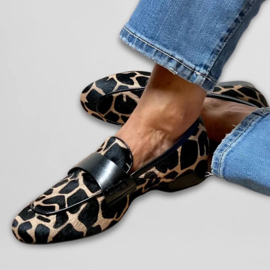 Isabella | Leopard-Print Loafers