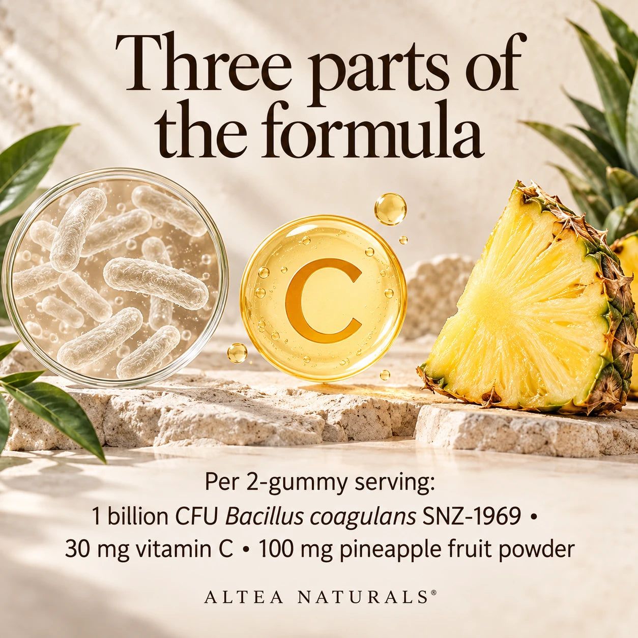 Altea Naturals® Feminine Balance Gummies — 60 Gummies — 1 educational detail