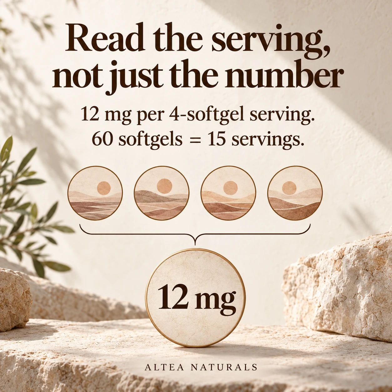 Altea Naturals® Astaxanthin 12 mg Softgels — 2 educational detail