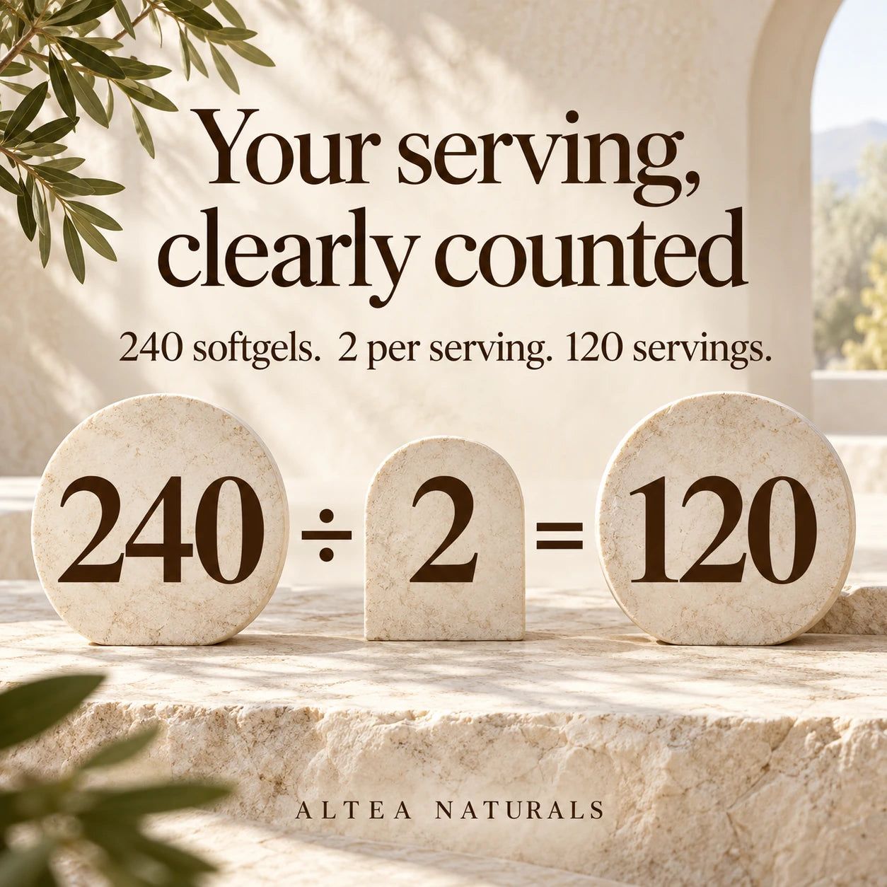 Altea Naturals® CoQ10 100 mg — 240 Softgels — 2 educational detail